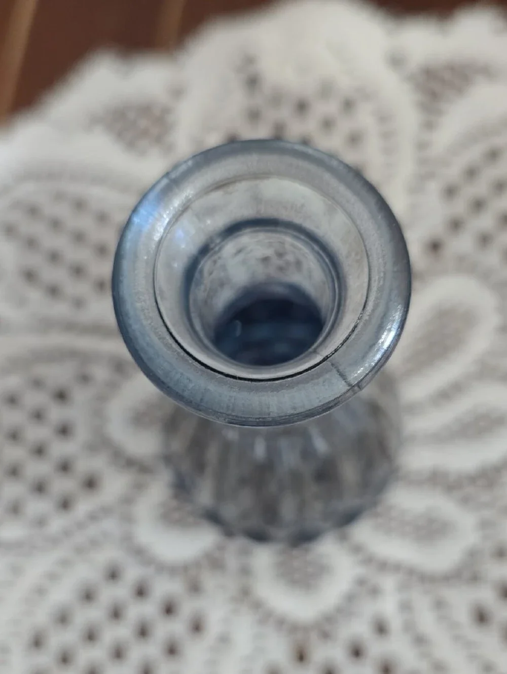 Blue Decorative Glass Vase - Home Accents